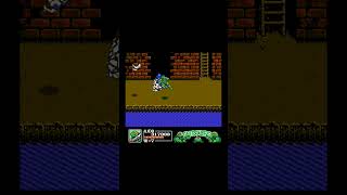 TMNT III: 'Blue' Mother Mouser Miniboss Battle - NES