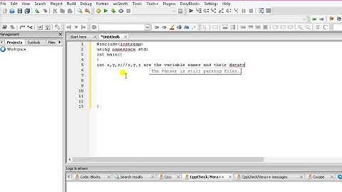 simple C++ program | declare multiple variable