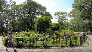 New York City - 4K Nature Walk - Visit Riverside Park in Morningside Heights and the Upper West Side