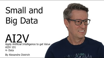 AI2V 101 - Small and Big Data