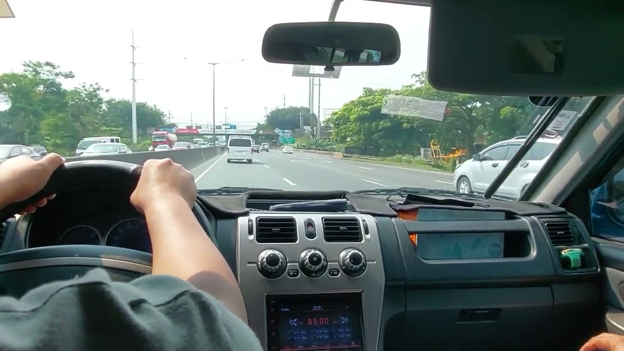 Mitsubishi Adventure POV driving from NLEX-SLEX connector to NLEX (part 2)