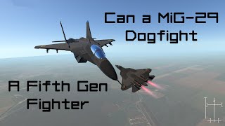 [Simpleplanes] Can a MiG-29 dogfight a Fifth Gen Fighter?