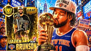 FREE GOAT JALEN BRUNSON GAMEPLAY! DOES SIZE REALLY MATTER IN NBA 2K26 MyTEAM? screenshot 3