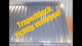 SONDERPOSTEN Trapezblech 20/138 Dach 25my  0,40 mm stark Antitropf900 14,27€/m² 