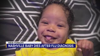 Nashville Mother warning parents to take flu seriously after baby boy dies