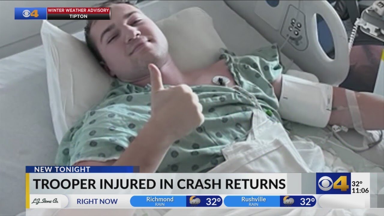 ISP trooper returns to duty 1 year after being seriously injured by ...