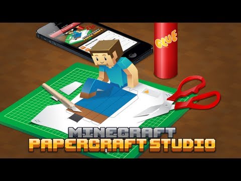 Minecraft Papercraft Studio App Trailer