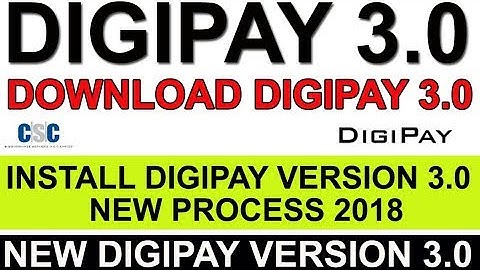 Digipay 3.0 New Update File Download & Install Process 2018 New process Digipay Version 3.0 Update