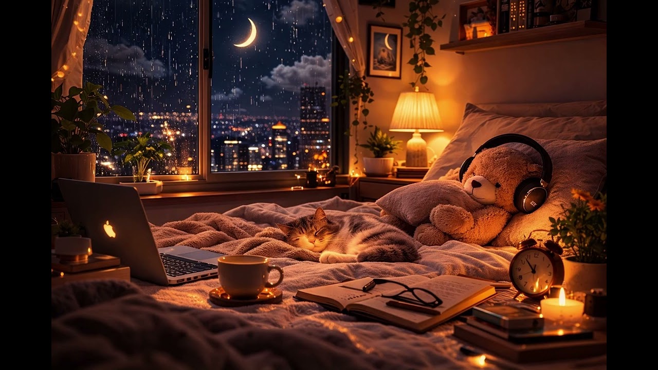 3 Hours Cafe Work & Study Music ☕ Relaxing Lo-fi for Productivity