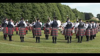 Field Marshal Montgomery Pipe Band win 2023 UK Drumming Championship