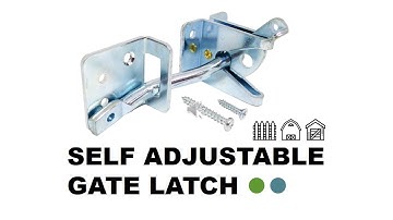 Self Adjustable Gate Latch for Wooden Fences | HOWTOOL Hardware