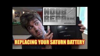 NOOB REPAIR: EPISODE 1 - Replacing the Sega Saturn Battery