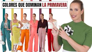 Colores que Dominan esta Primavera 2026