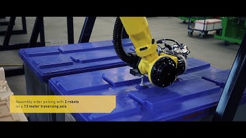 Ulrich Rotte realizes system to assemble gate controls with FANUC robots | Ulrich Rotte Case Study