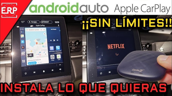 Android AUTO y Apple CarPlay SIN CABLES en CUALQUIER coche / REVIEW /  Adaptador INALÁMBRICO CARSIFI 