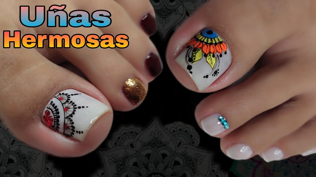 Uñas decoradas con MANDALAS 💅😍#miarteentusuñas #nailart