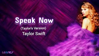 Taylor Swift - Speak Now (Taylor's Version)