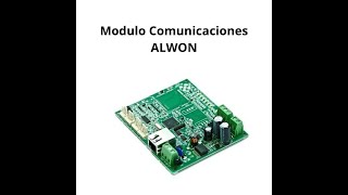 Programación Modulo Comunicaciones ALWON