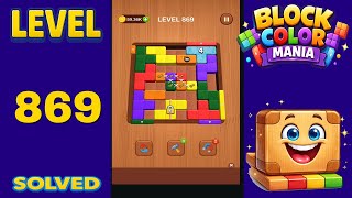 Block Color Mania – Level 869 | Fast & Clean Solution