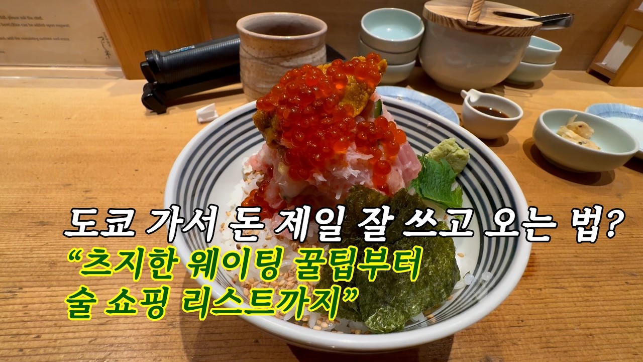 도쿄 가서 돈 제일 잘 쓰고 오는 법? 🪭🎎 