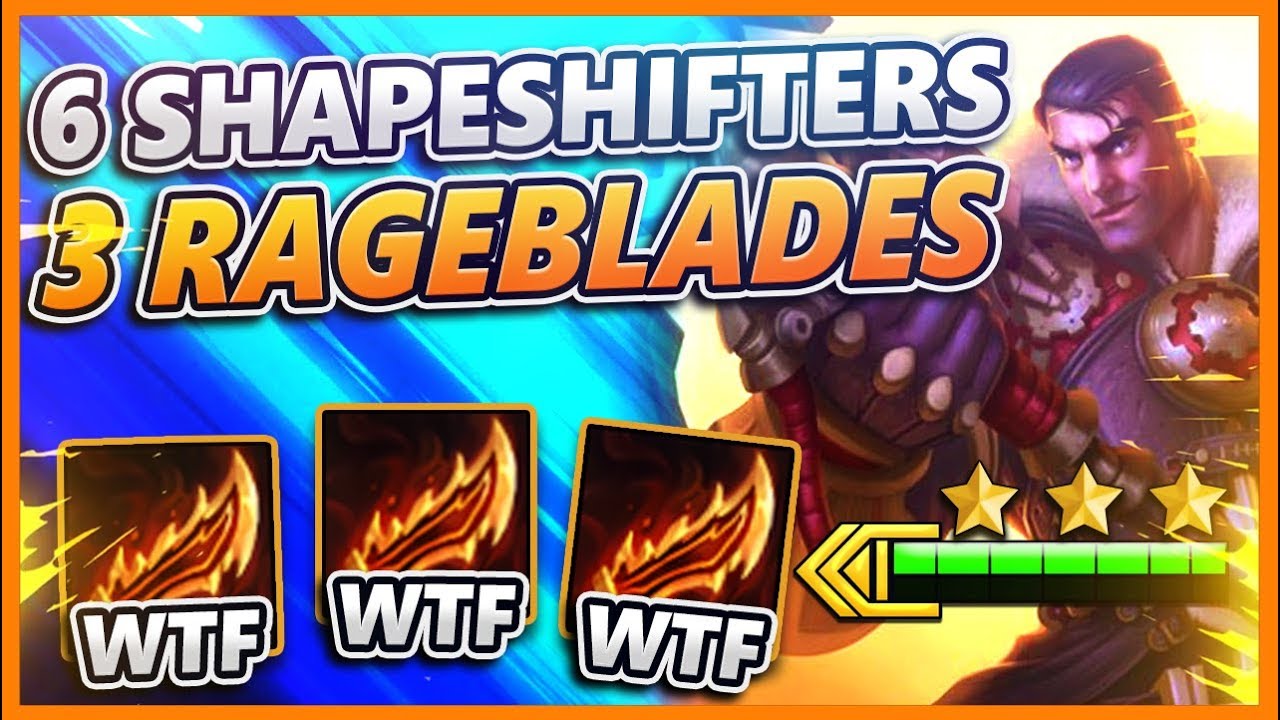 *6 SHAPESHIFTERS* INSANE ATTACK SPEED (10 CHAMPION TEAMCOMP) - BunnyFuFuu TFT