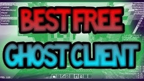 🔥👻 RELEASE (500 SUBS) MY PRIVATE OPTIFINE GHOST CLIENT 1.8/1.9/1.10/1.13[UNDETECTABLE ✔] 👻🔥