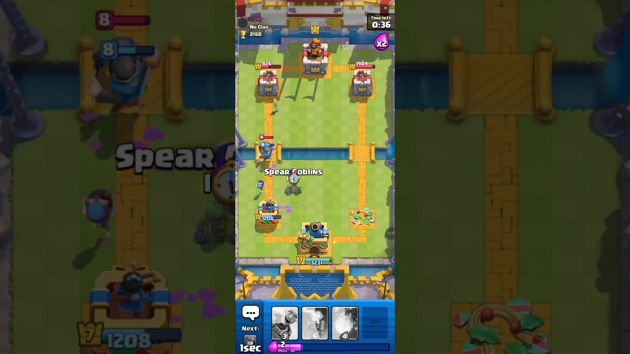 Epic Comeback: 1v1 Clash Royale Goblin Barrel Showdown & legendary defense!