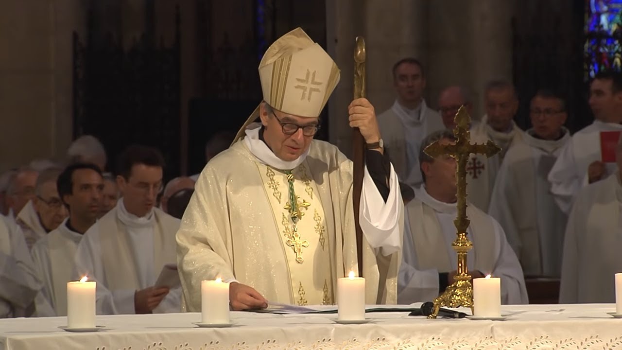 Messe d'installation de Mgr Beau, Archevêque de Bourges