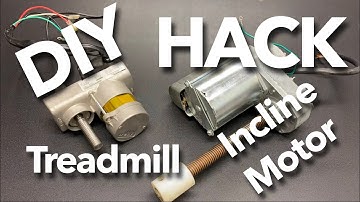 A DIY hack for modifying, wiring and adapting a treadmill incline motor to your project.