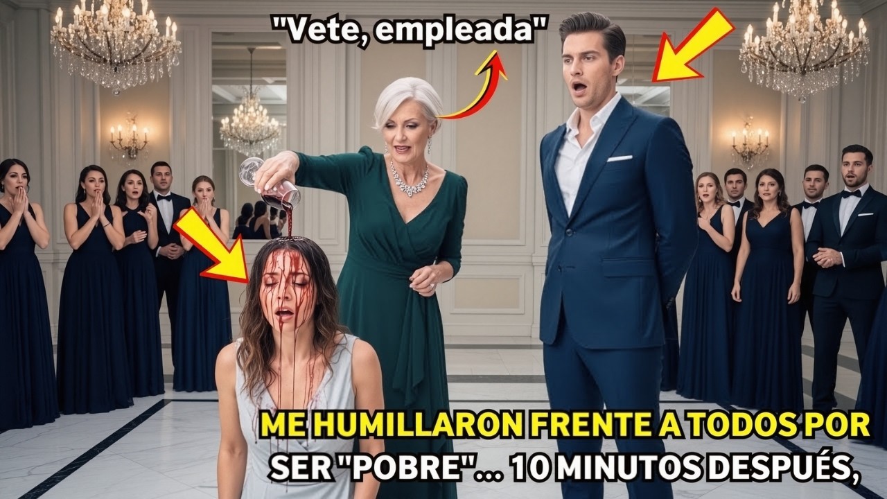 Mi Suegra me tiró vino en la fiesta... NO SABÍA QUE YO SOY LA DUEÑA DE SU EMPRESA