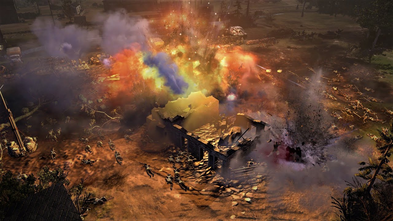 Company of heroes 2 british army annihilated by stomtiger  (CheatCommands Mod ll)