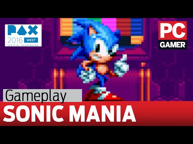 6 Minutes of Sonic Mania Gameplay on Nintendo Switch - E3 2017 