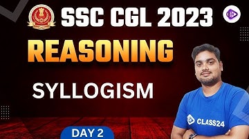 SSC CGL 2023 | CGL Reasoning by Hitesh Sir | Syllogism