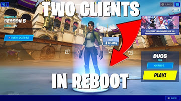 How to use 2 clients on Project Reboot!