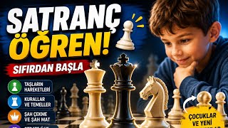 SATRANÇ NASIL OYNANIR? | Sıfırdan Öğren! Çocuklar ve Yeni Başlayanlar İçin screenshot 4