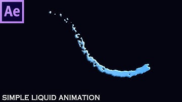 After Effects tutorial - Create Liquid animation very simple - 123