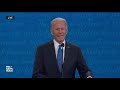 WATCH: 'I will end this,' Biden says of pandemic | Second Presidential Debate 2020