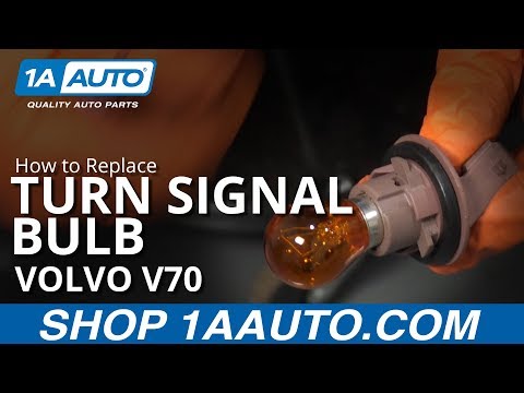 How to Replace Turn Signal Bulb 00-07 Volvo V70