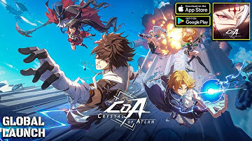 Crystal of Atlan | Magicpunk MMO Action RPG - Global Launch | Gameplay Walkthrough (Android & iOS)