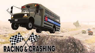 BeamNG Drive - Racing & Crashing The H-Series Bus Mod