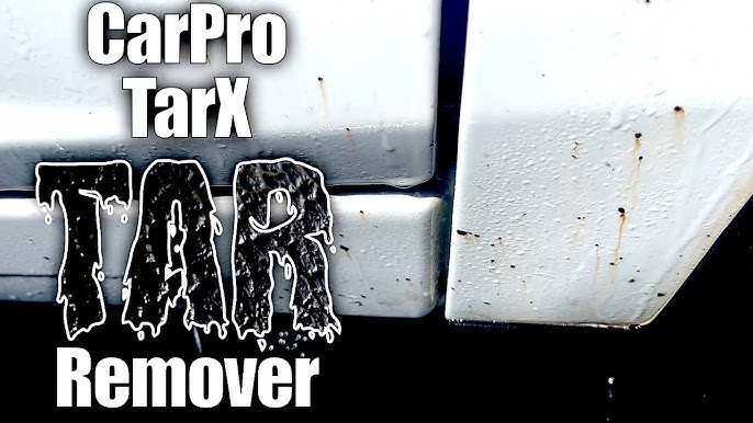 Remove Glue, Tar & Sap from your car paint easy! #realdetailing 