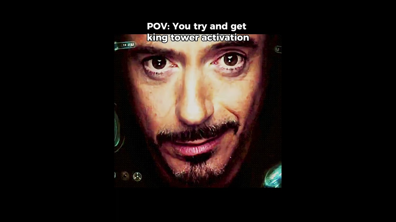 POV: You try and get king tower activation 😭 