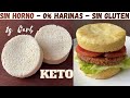 PAN KETO Súper FACIL en 1 MINUTO😱 ( Sin Gluten - Sin Harinas ) Sólo 3 INGREDIENTES!