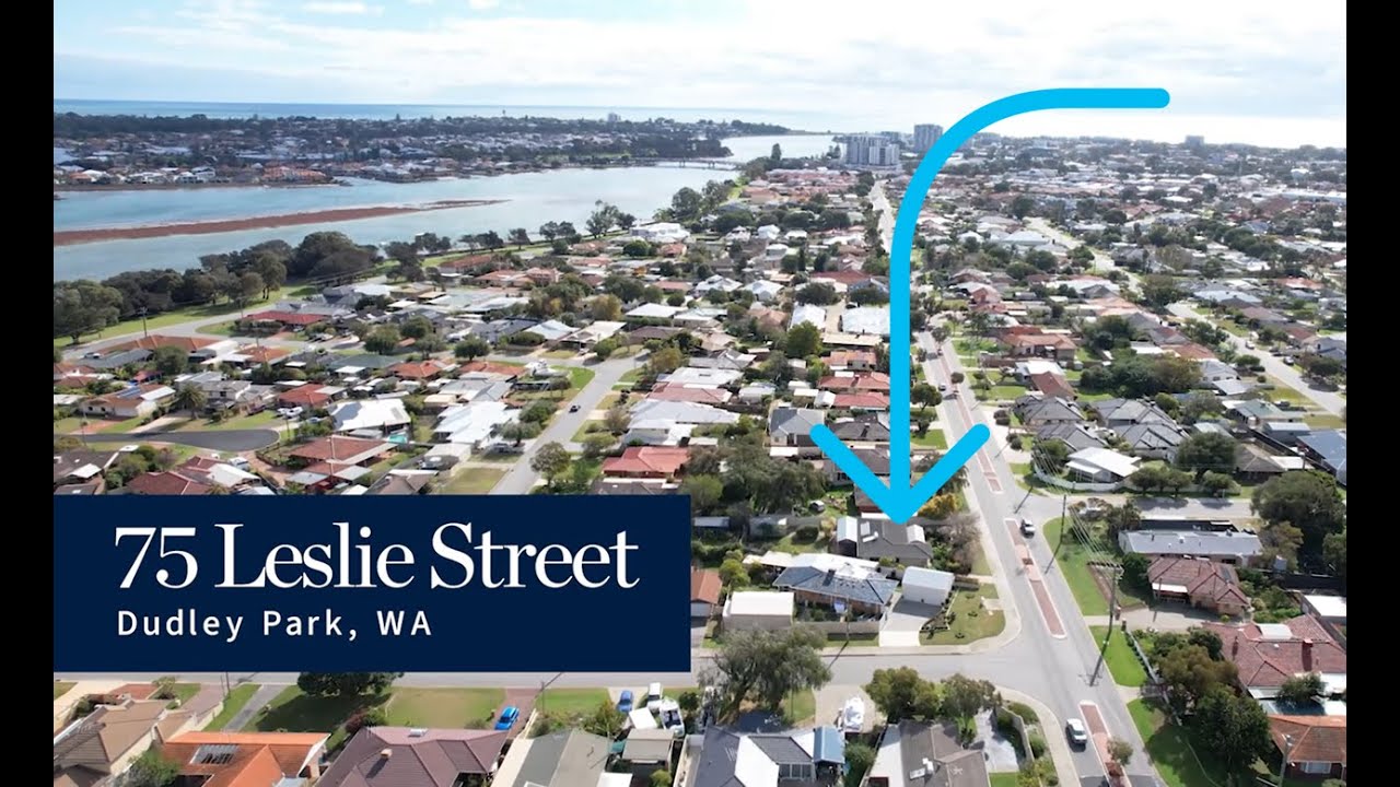 75 Leslie Street, Dudley Park, WA YouTube
