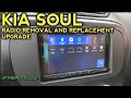 kia soul radio removal replacement and install