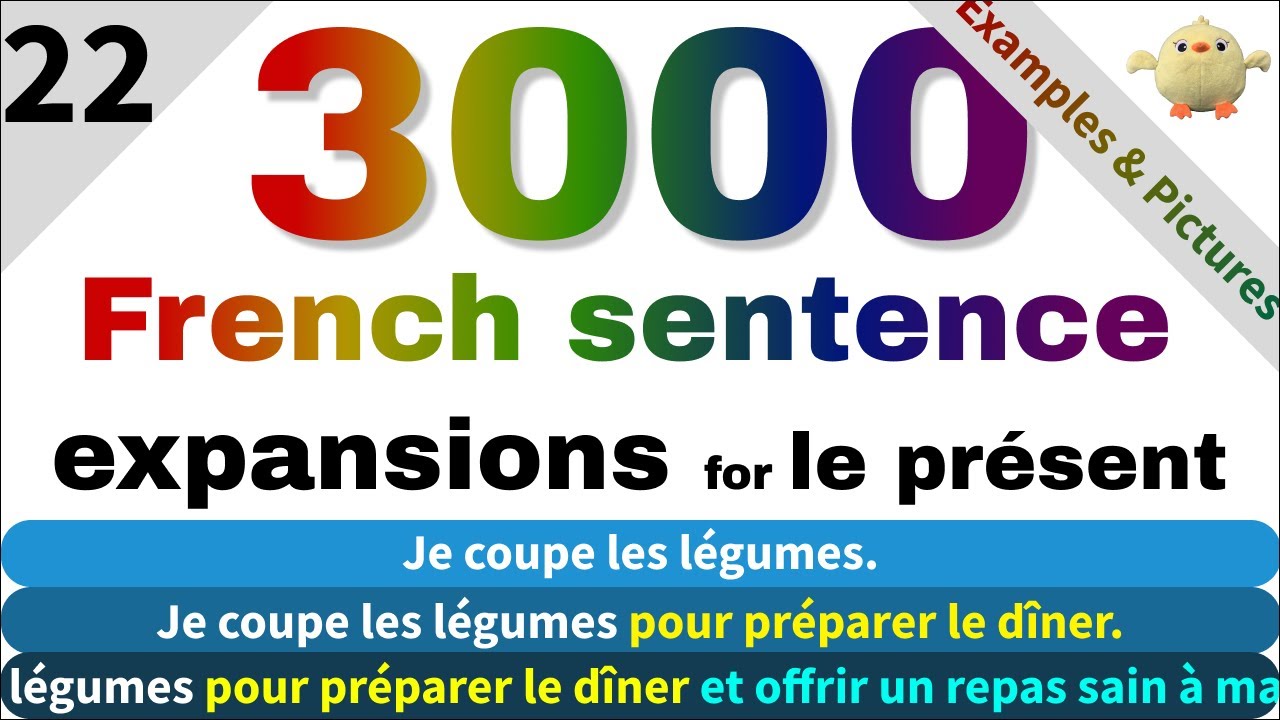 the best way to learn French, French sentence expansion exercises, French Conjugation for Beginners