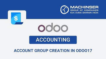 Account Group Creation in Odoo17 - English