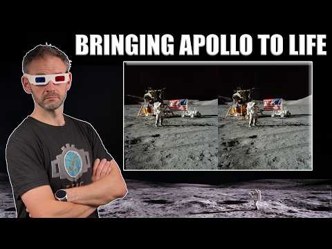 3-d Moon Landing Photos Look Amazing!!