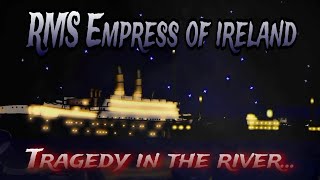 Sinking of Empress of ireland. an unexpected collision... flipaclip.