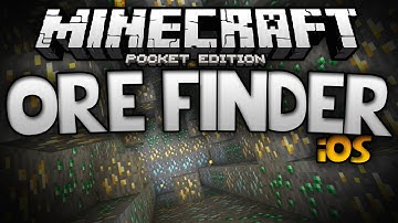 ORE FINDER MOD!!! - Ore Extractor for iOS - Minecraft Pocket Edition